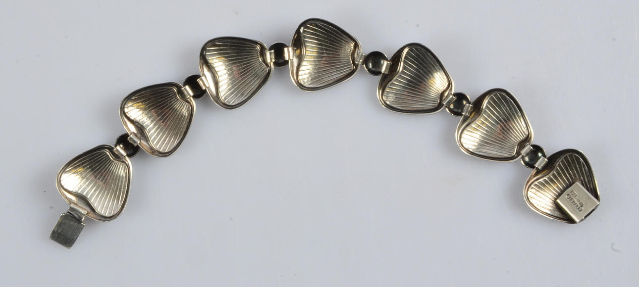 ARMBAND, silver, Alton, 1955.