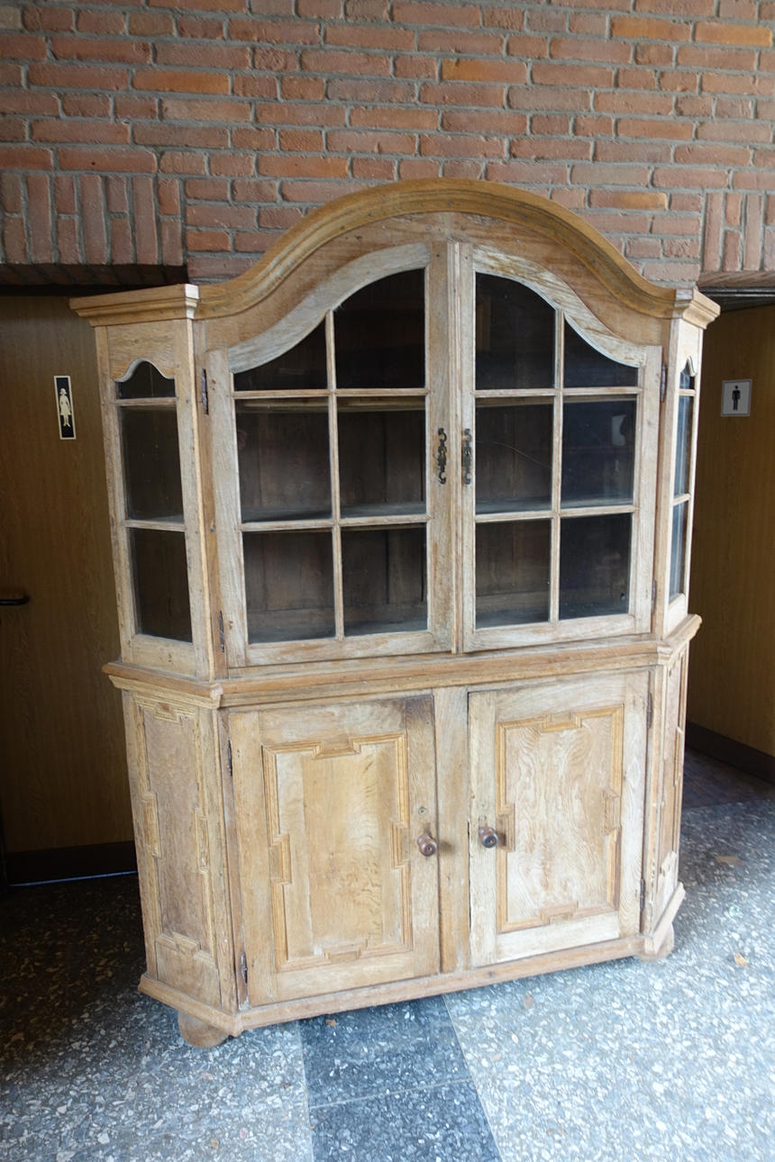 Showcase överskåp från Westfalen, Biedermeier, 19, Jhd.