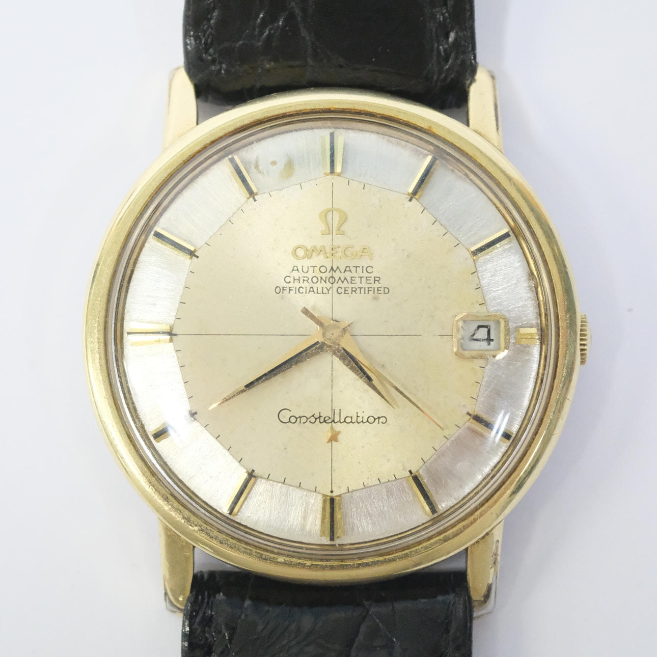 WRISTWATCHES. OMEGA. CONSTELLATION “PIE PAN”. AUTOMATICO.