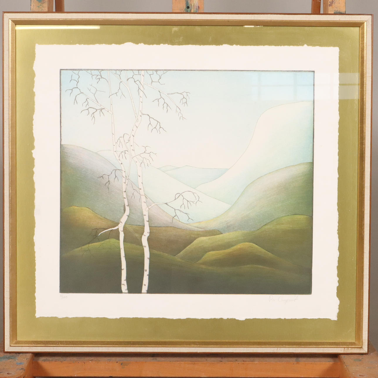 BO CRONQUIST. LITHOGRAPH signed and numbered 11/100.