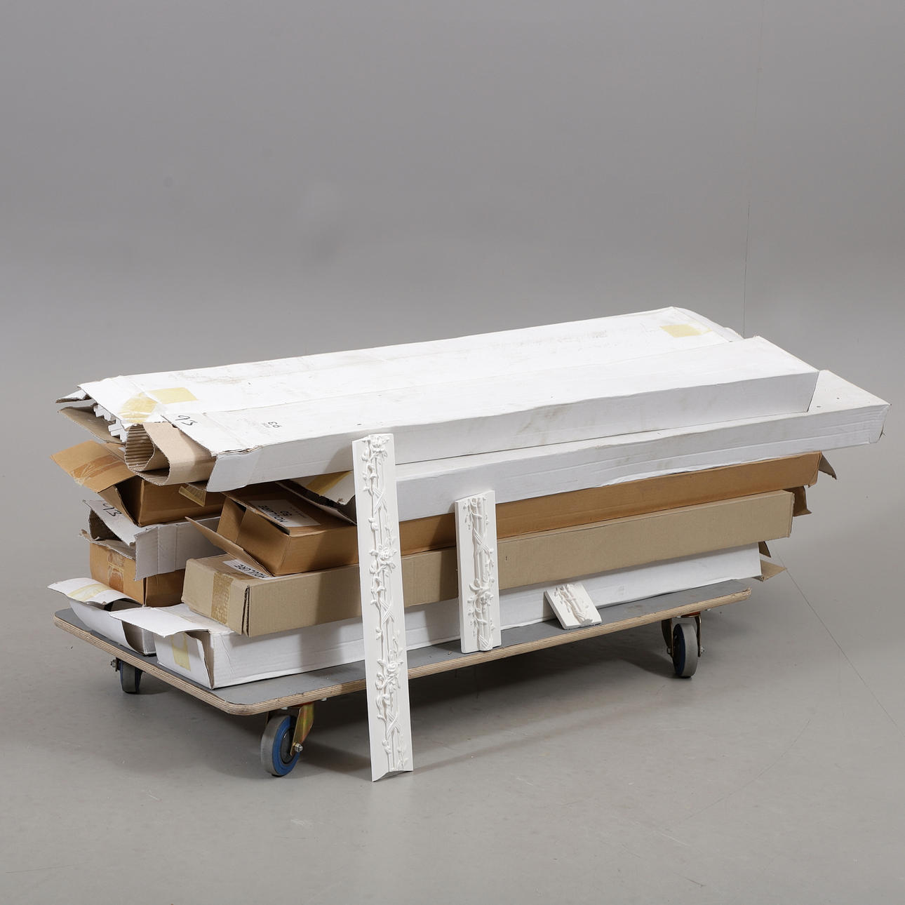 LISTER, gips, parti, 1900-talets andra hälft.