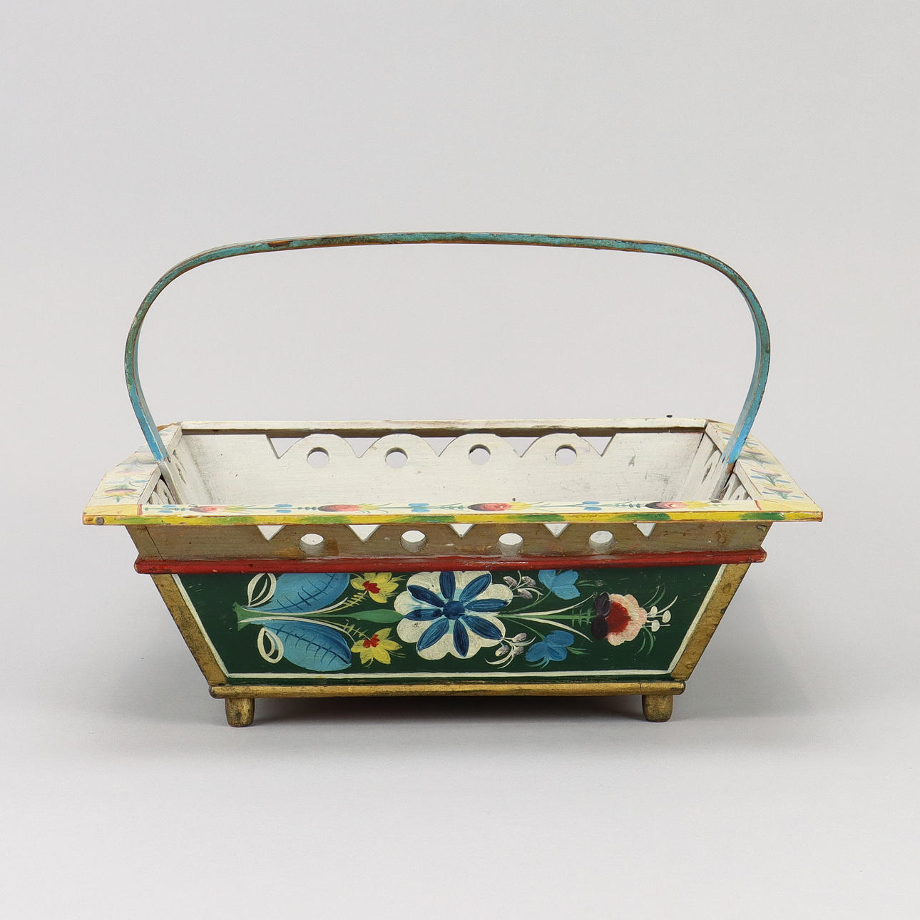 KORG Rosemalt Shipping Basket, Osmaling.