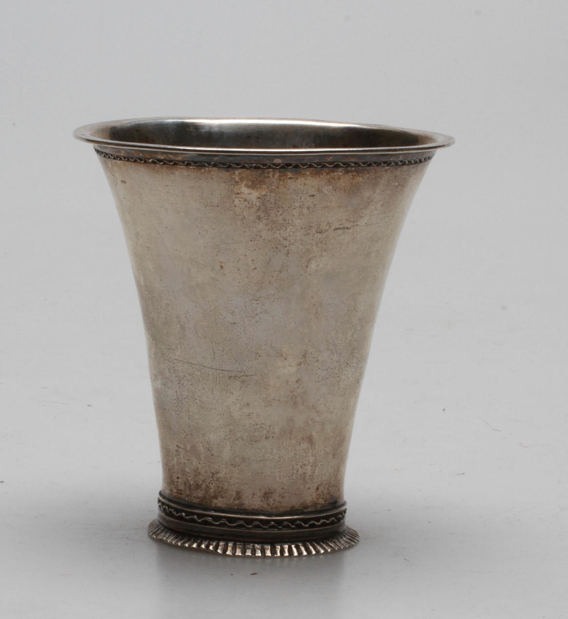 BÄGARE, Magnus Frölin (1752-1758(60)), Vadstena, Silver, vikt ca 61 gram.