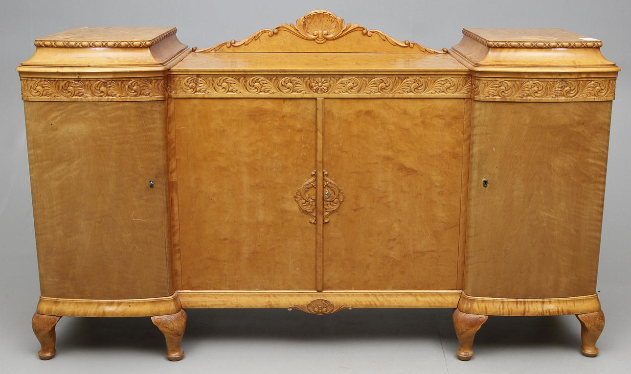 SIDEBOARD björk, 1920-30-tal.