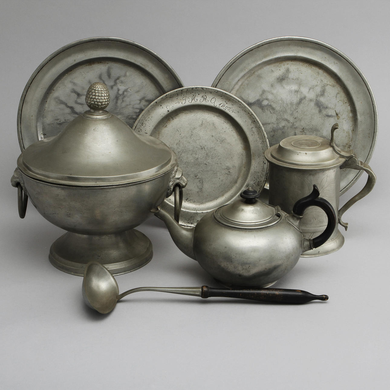 TENNFÖREMÅL, 7 st, 18/1900-tal. Sverige och England.