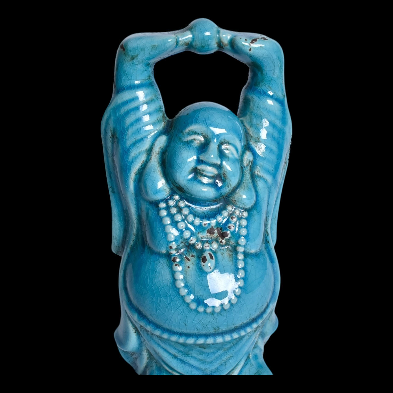A Chinese ceramic figurine, 20th century.