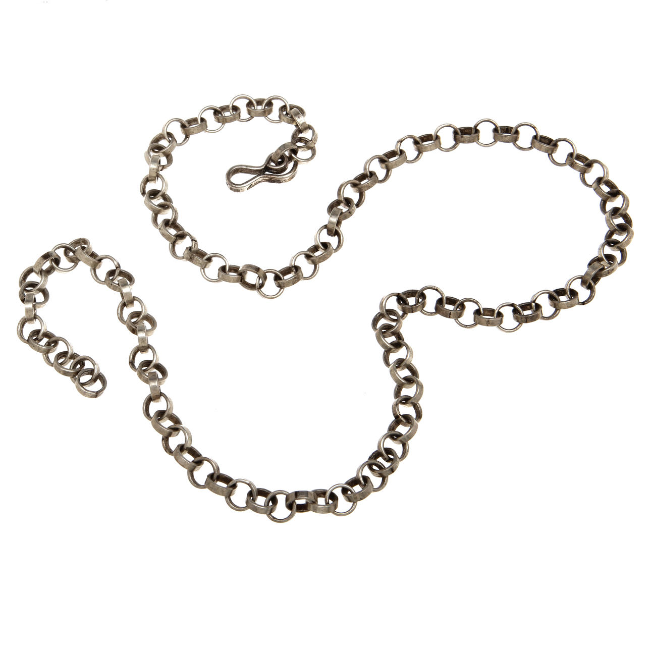 HALSKEDJA, silver, Cecilia Johansson för Karl-Ingemar Johansson, 1987, Göteborg.