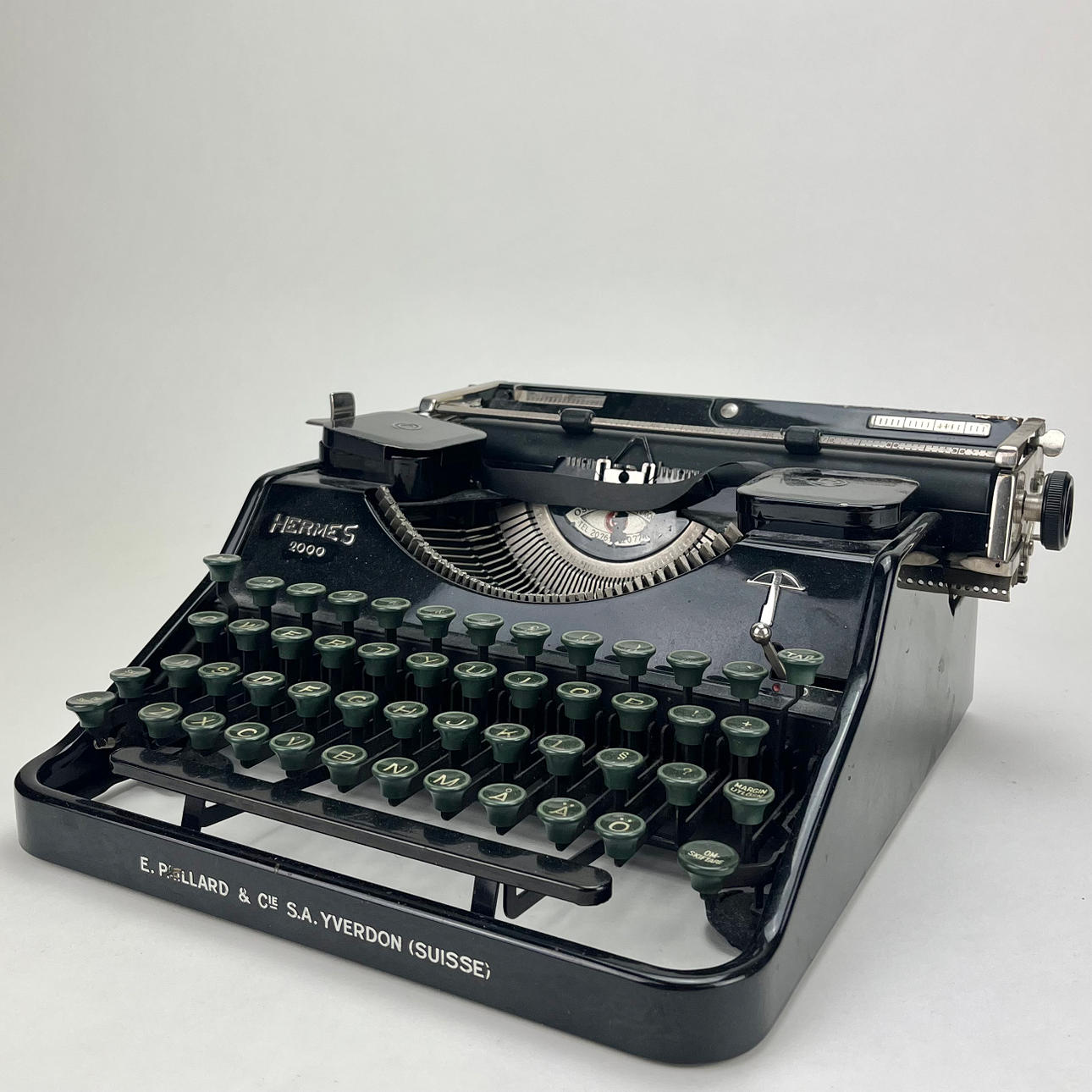 MÁQUINA DE ESCRIBIR, Hermes 2000, E. Paillard & Cie.