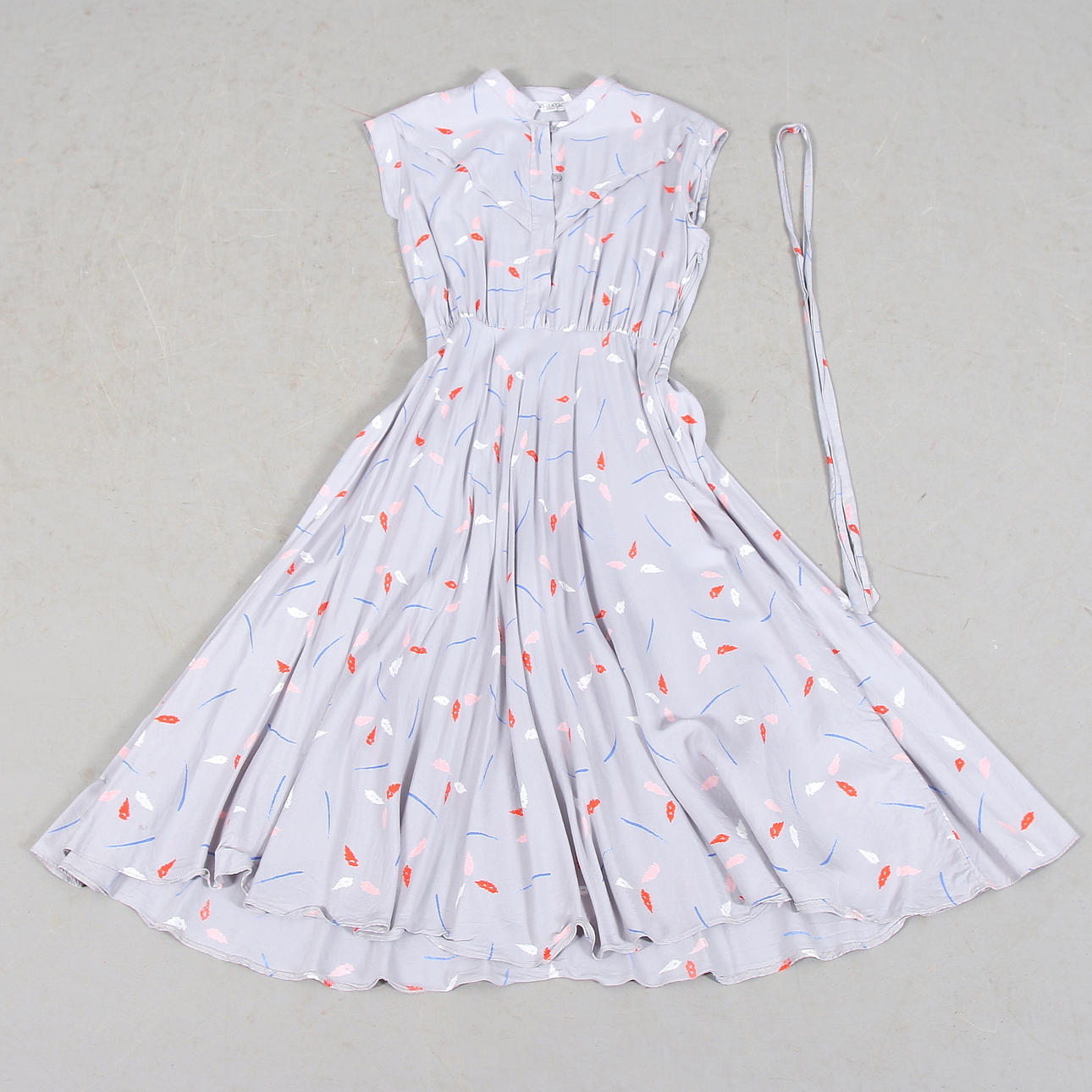 KLÄNNING, silkesblandning, Mats Liljegren, Sverige, 1970/80-tal.