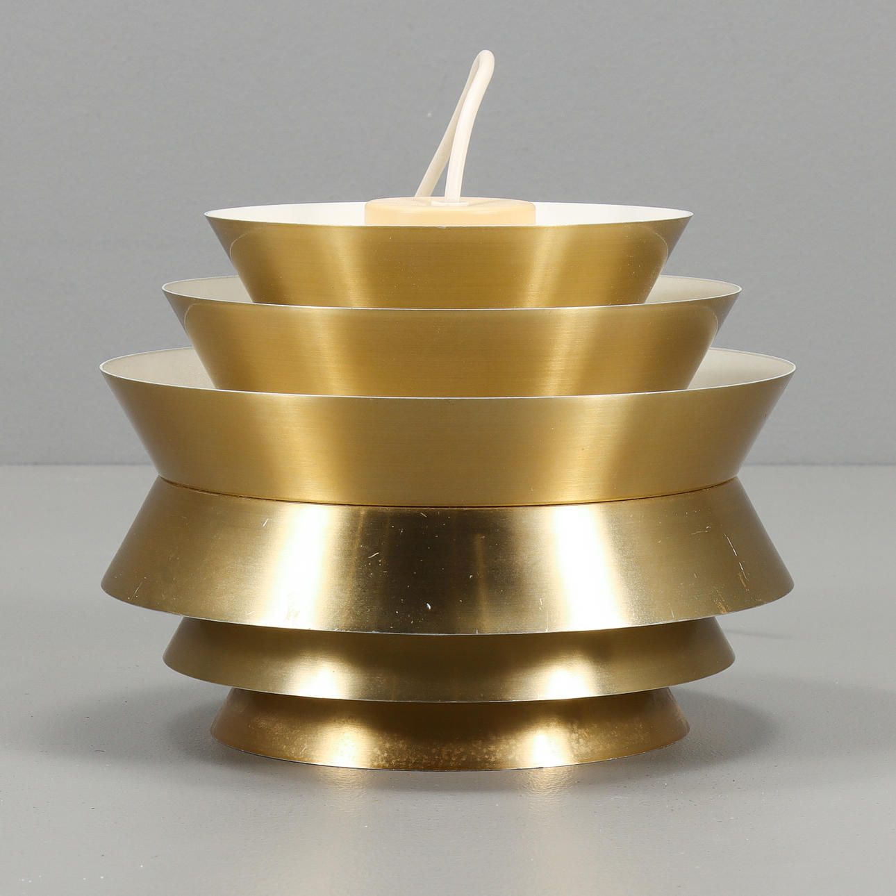 CARL THORE. Taklampa, 1960/70-tal.