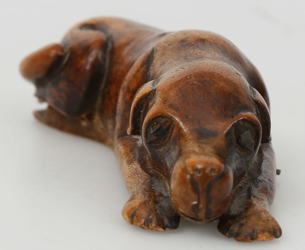 SNUSHUND, masurbjörk, 1800-1900-tal.