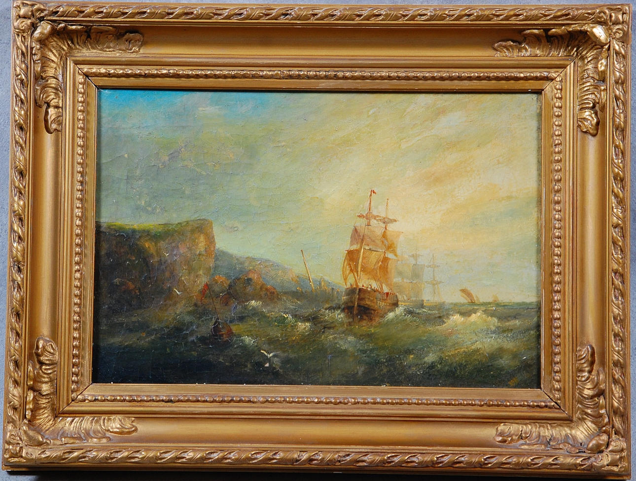 WILLIAM HENRY WORTHINGTON. 1795-1839, olja på duk, monogramsignerad WHW , daterad A tergo 1825.