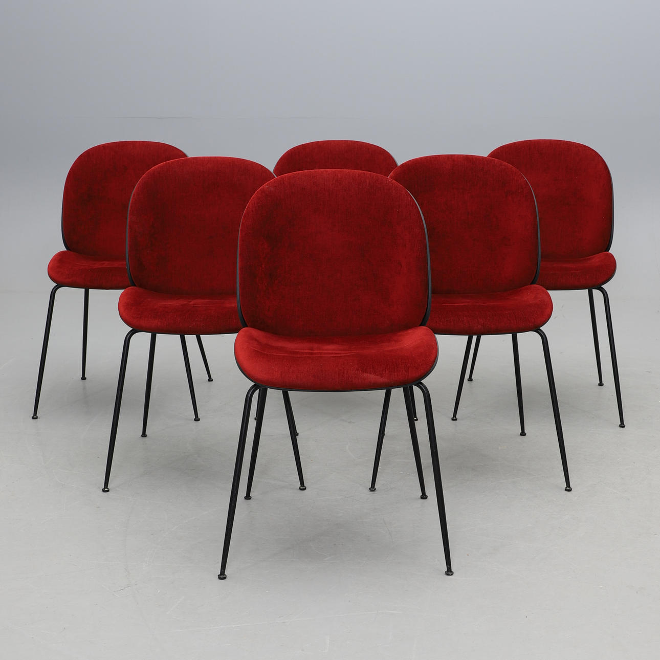 GAMFRATESI. STOLAR, 6 st, "Beetle", GUBI.