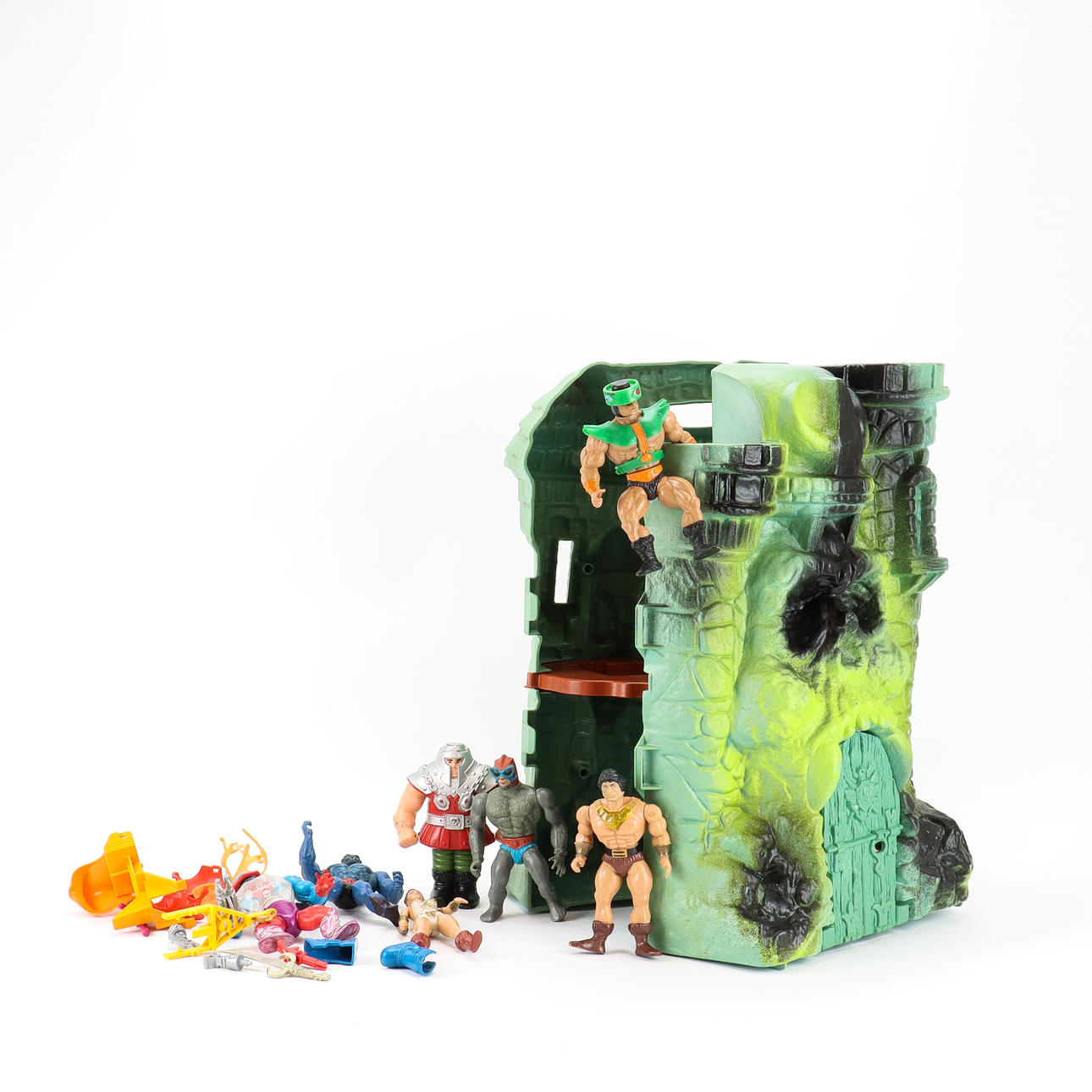 HE-MAN, Figurer och borg.