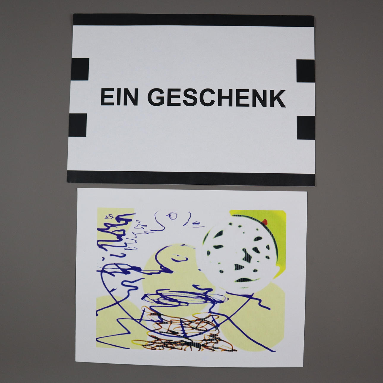 PENCK CLASS - COLLECTION OF 14 SHEETS FROM THE STUDENTS OF A.R. PENCK.