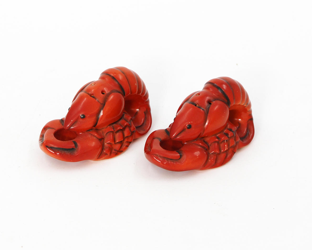 SALT AND PEPPER “CRAYFISH” GOEBEL.