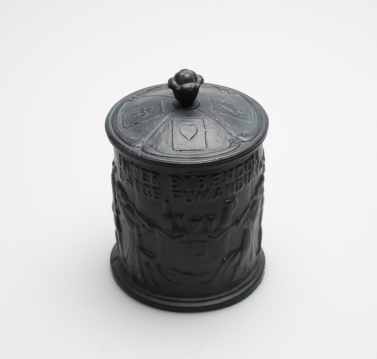 TOBAKSBURK, gjutjärn, 1900-talets första del.