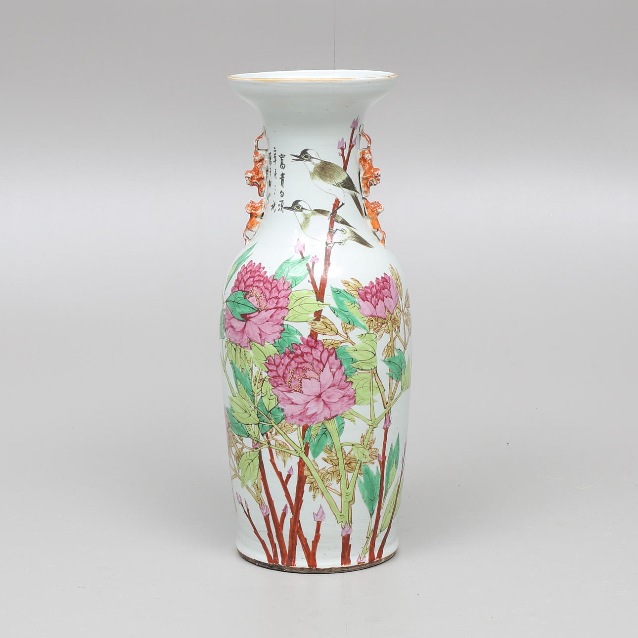 GOLVVAS, porslin, orientalisk.