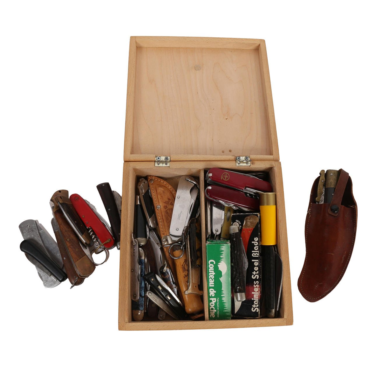 EN SAMLING PENNKNIVAR (ANTAL).