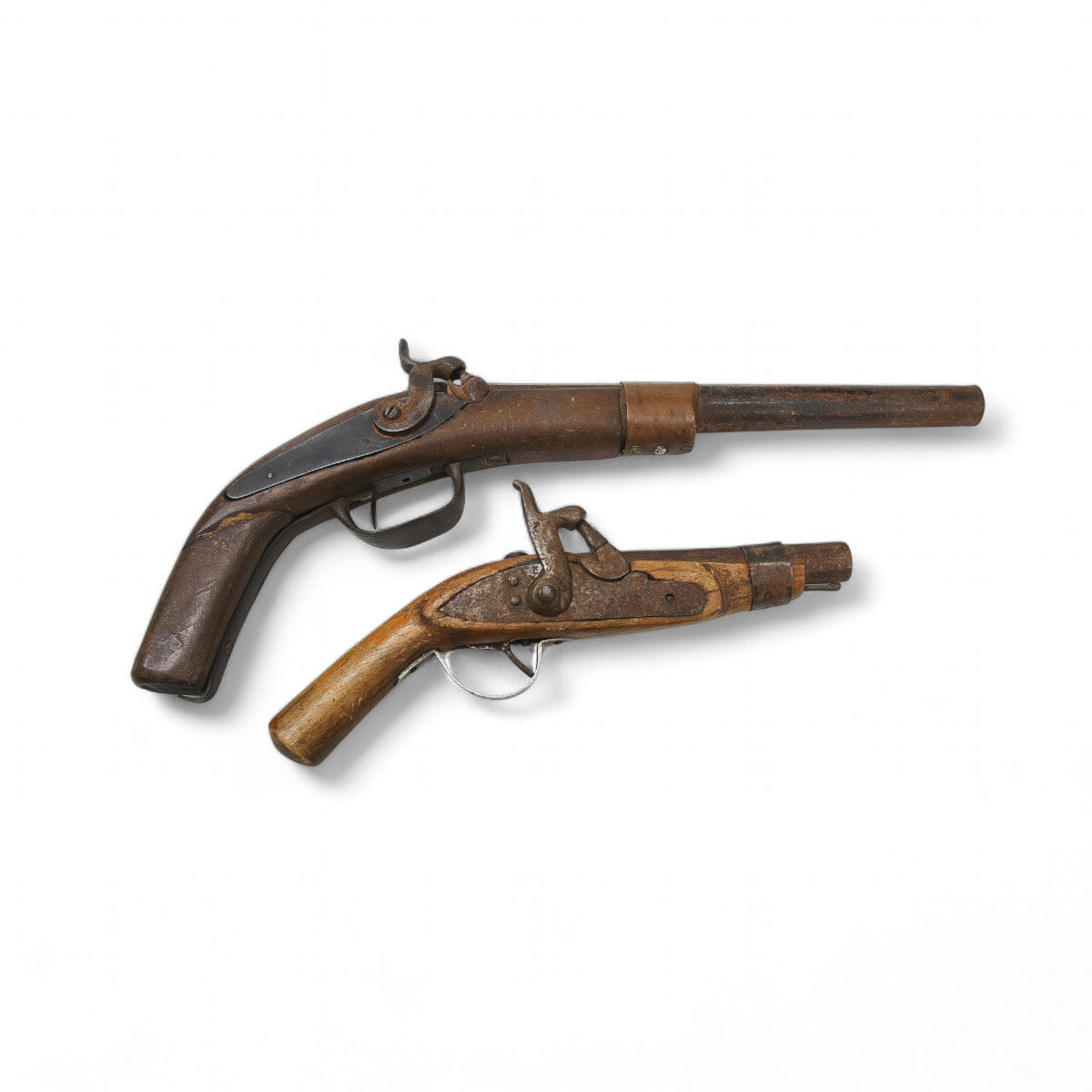 TWO SLAG-LOCK PISTOLS, probably manufactured around the beginning of ...