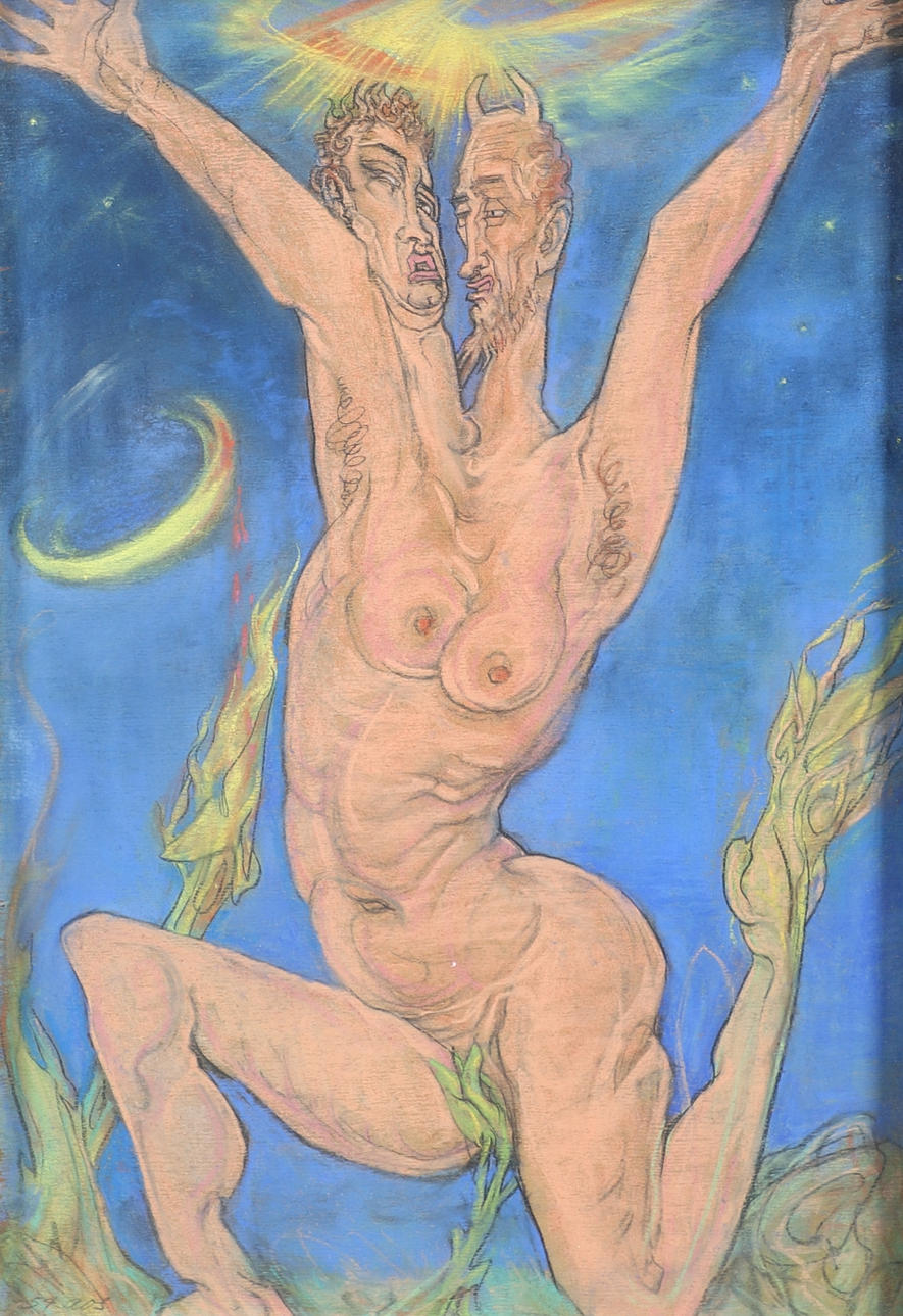 AUSTIN OSMAN SPARE (1886-1956). BLOOD ON THE MOON.