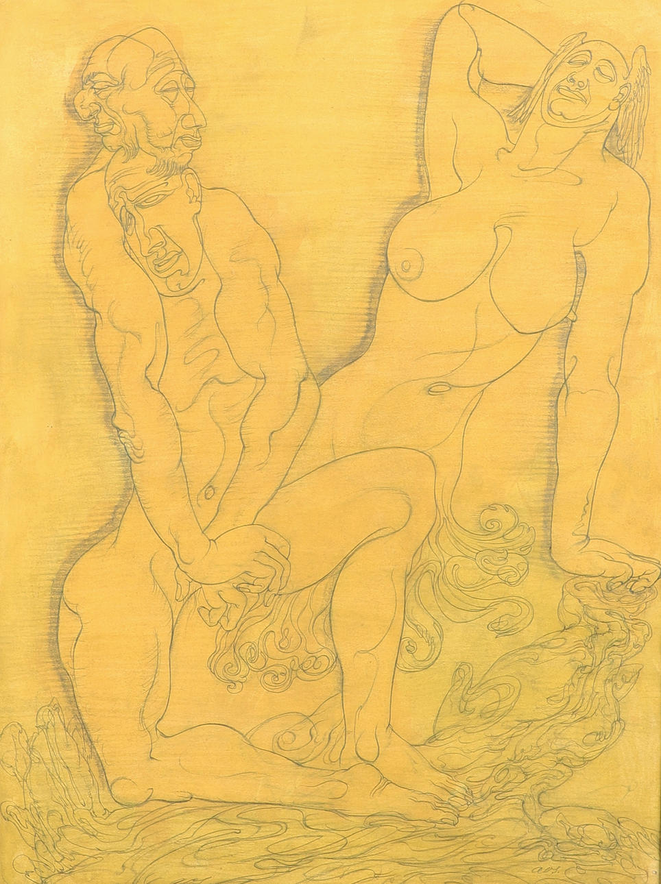 AUSTIN OSMAN SPARE (1886-1956). WANDERING LUST.