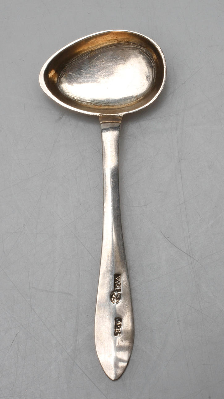 MINIATYR SOPPSLEV, troligtvis Anders Emanuel Blomquist, 1800-tal, Vadstena.