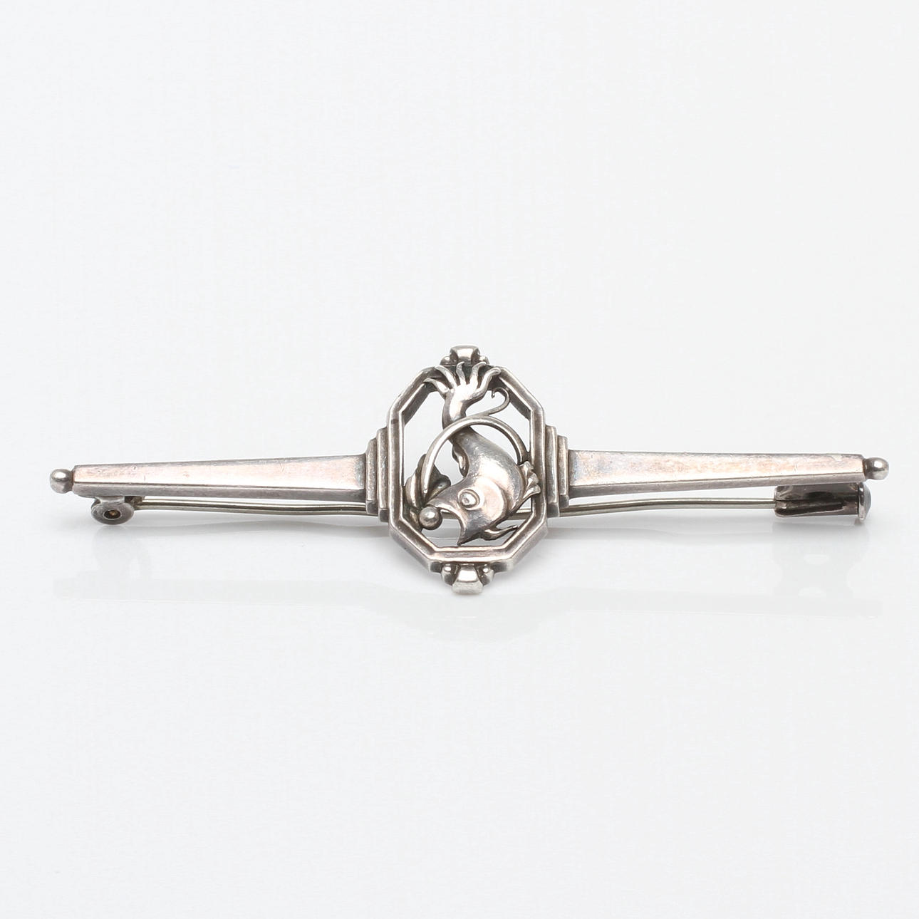 BROSCH, silver, Georg Jensen, Danmark.