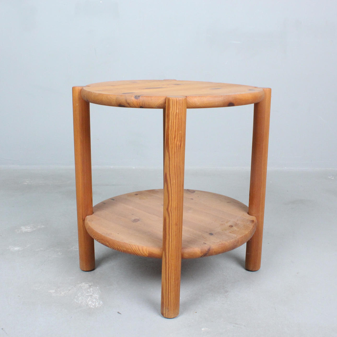 RAINER DAUMILLER. 1970s coffee table/side table, Kiefer, Denmark.