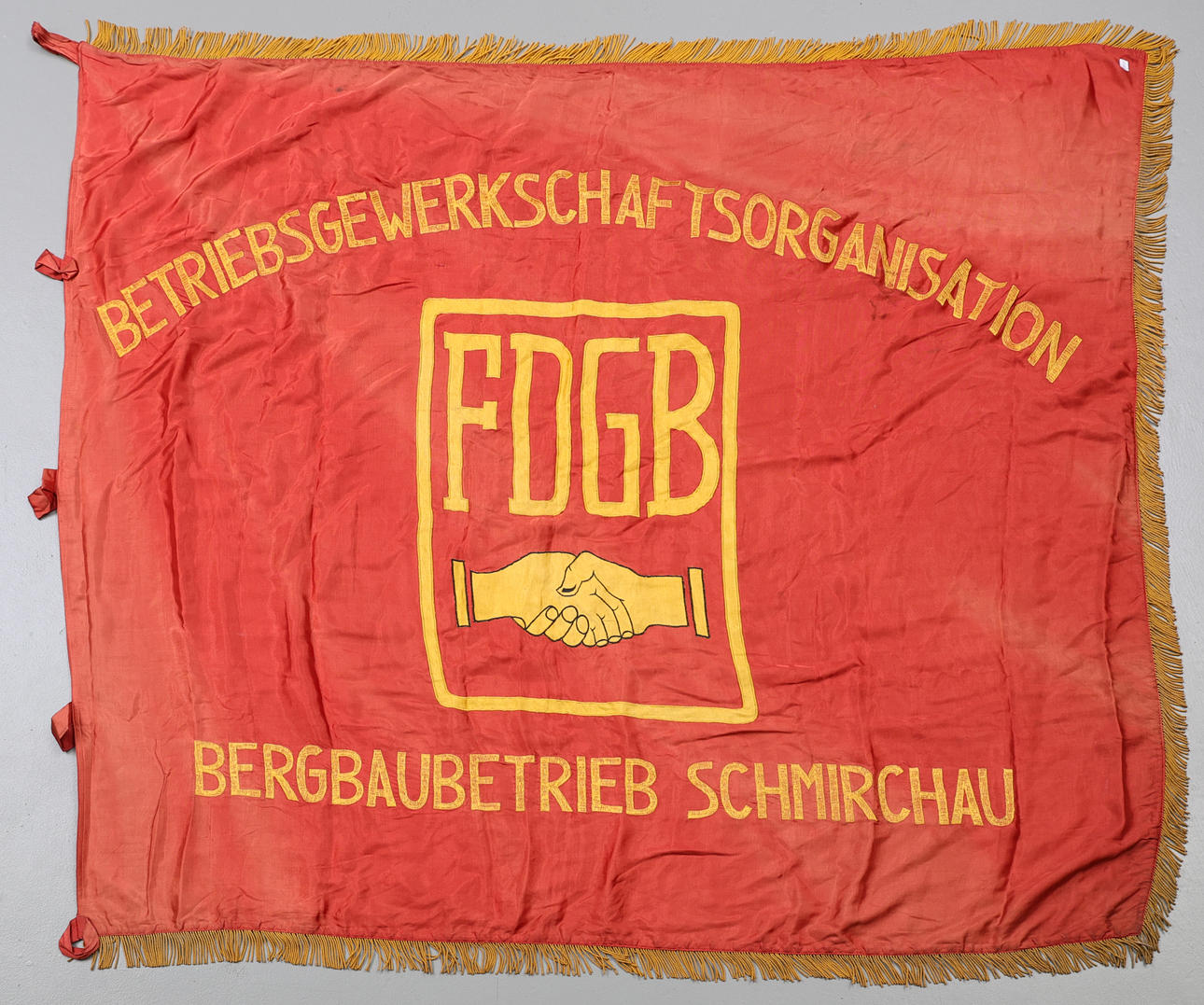 DDR, tysk flag, 1950'erne.