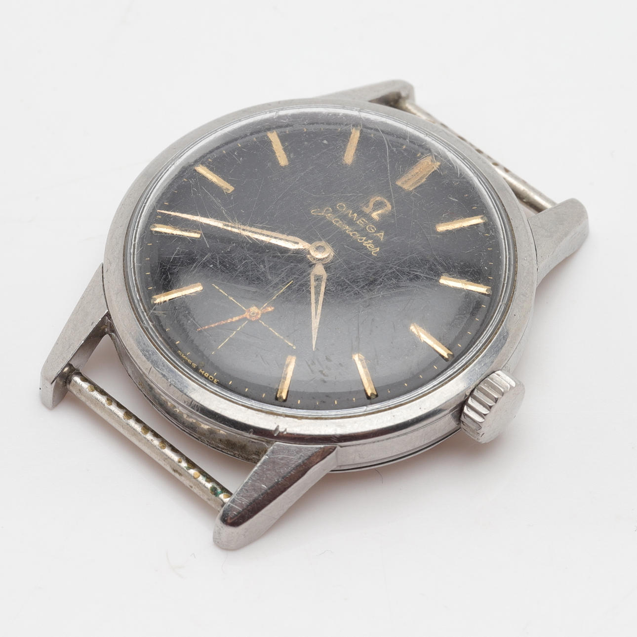 WRISTWATCH, steel, Omega Seamaster.