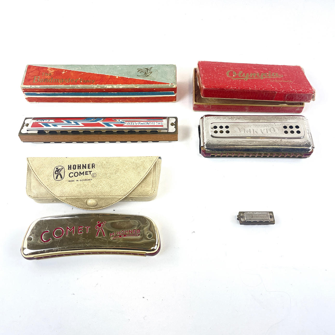 MUNSPEL, 4 st, bl a Hohner.