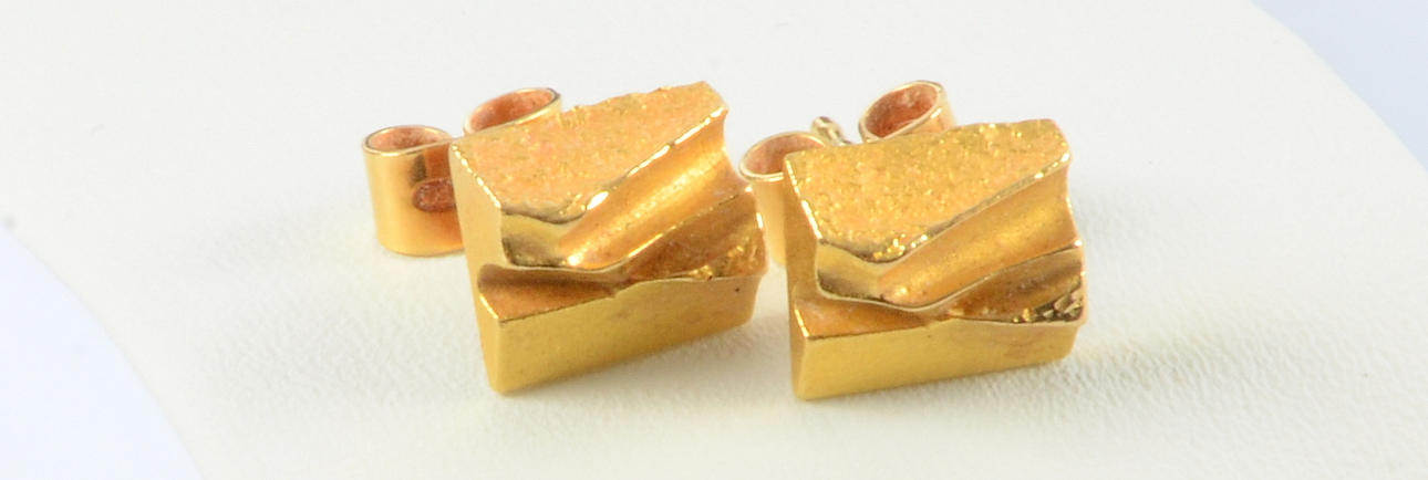 ÖRHÄNGEN, 1-par, 18K, Lapponia, Finland.