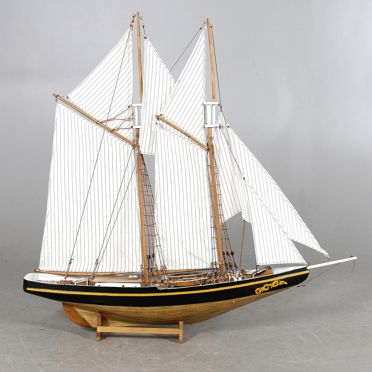 SKEPPSMODELL, Brigg, 1900-tal.