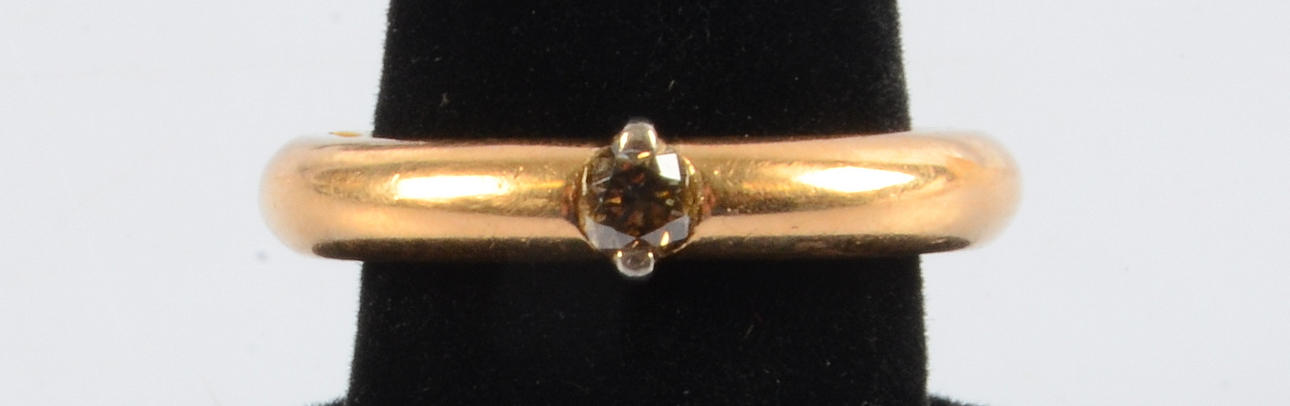 MICHAEL PERSSON CARLING. DIAMANTRING, 18K.