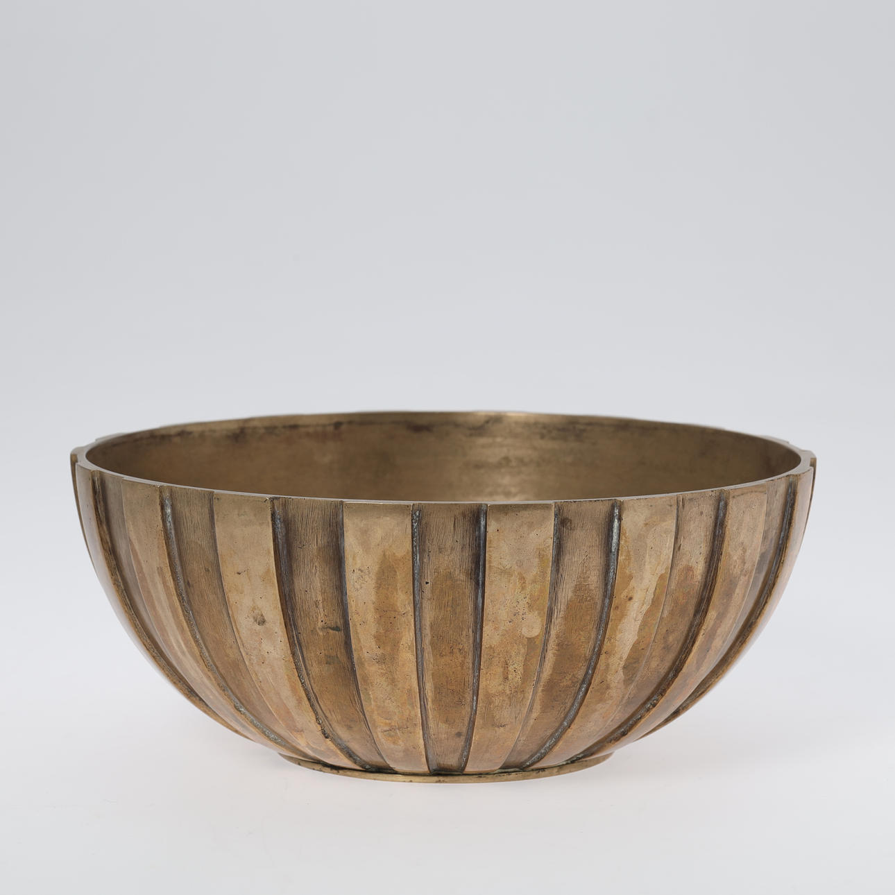 Runde Bronzeschale, Vendor Copenhagen, Dänemark.