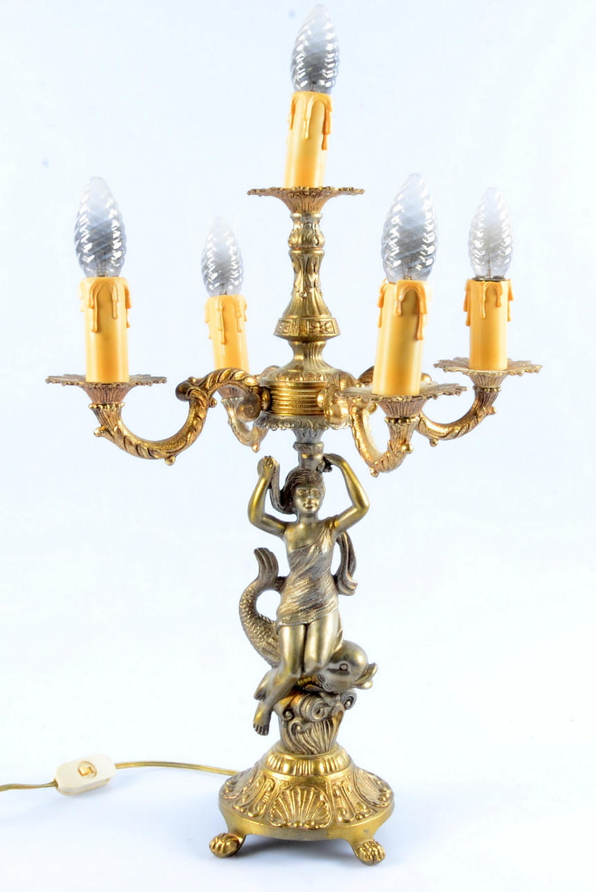 BORDSLAMPA, mässing.
