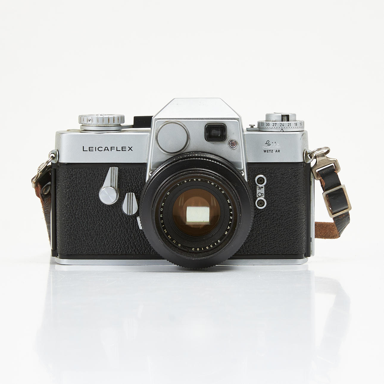 LEICAFLEX, Camera with lens, circa 1965, Germany.