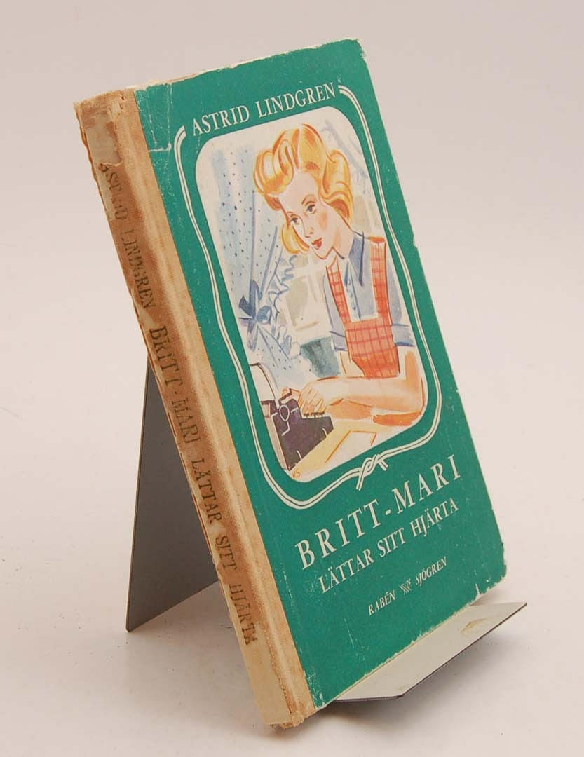 LINDGREN, ASTRID. Britt-Mari Lättar sitt hjärta (rescensionsexemplar).