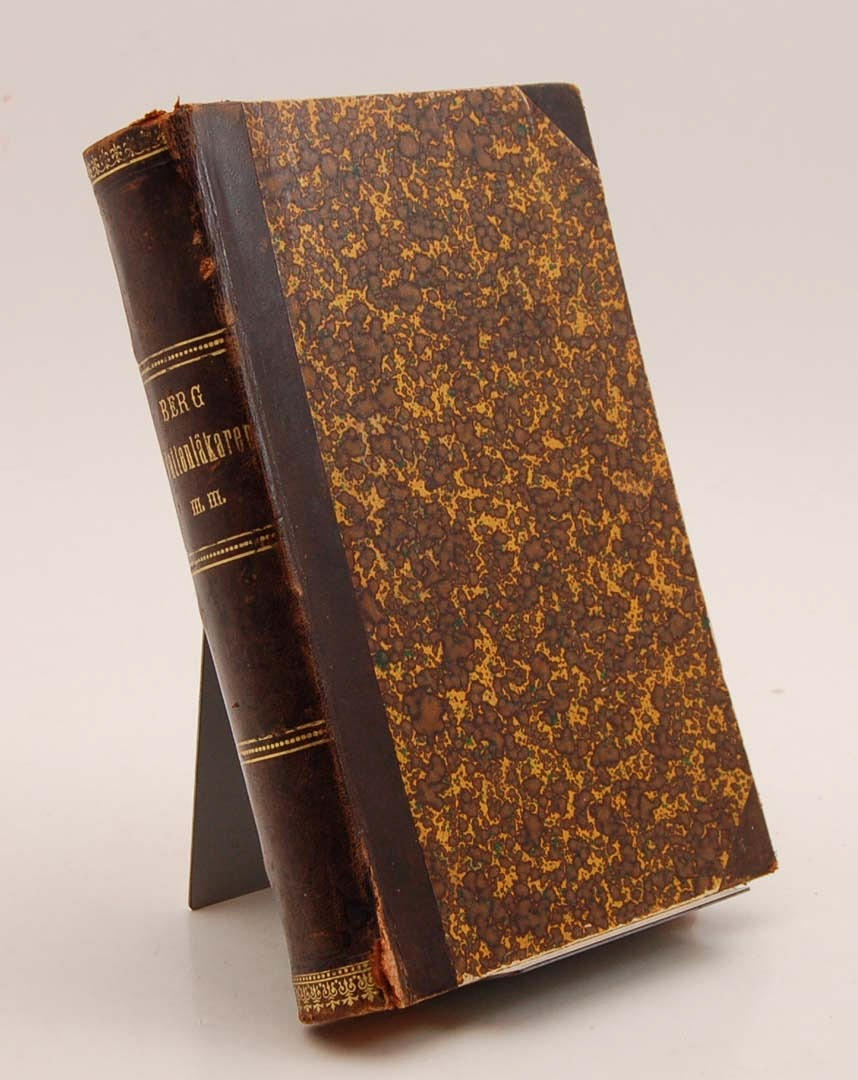 BERG / MELANDER. Vattenläkaren / Naturmedicin 2 arbeten. 1895 / 1881.