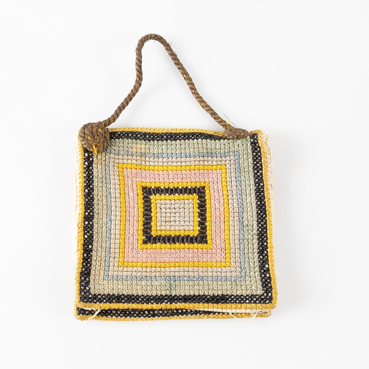 A bag, hand embroidered, Dresden, 1910s.