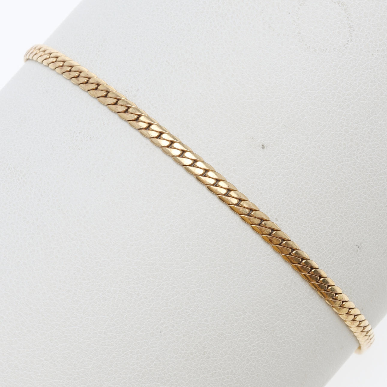 ARMBAND, 8 karat guld, FBM.