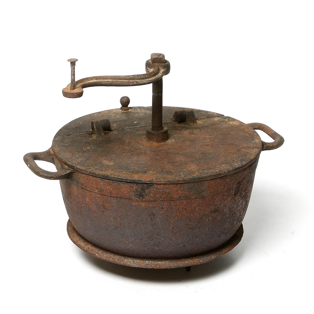 HUSHÅLLSREDSKAP, gjutjärn, 1800-tal.