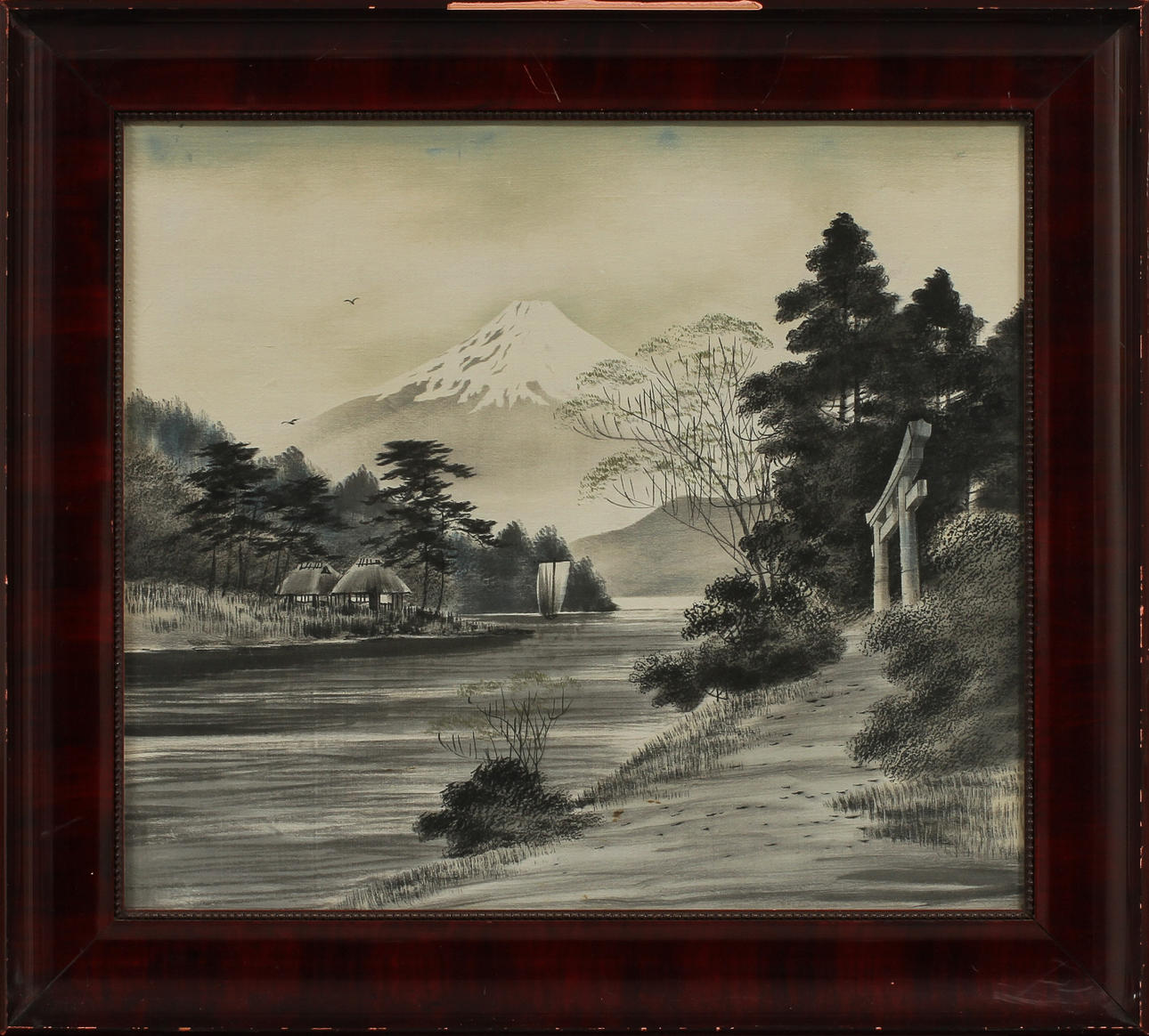 SIDENMÅLNINGAR, ett par, 1900-talets första kvartal.