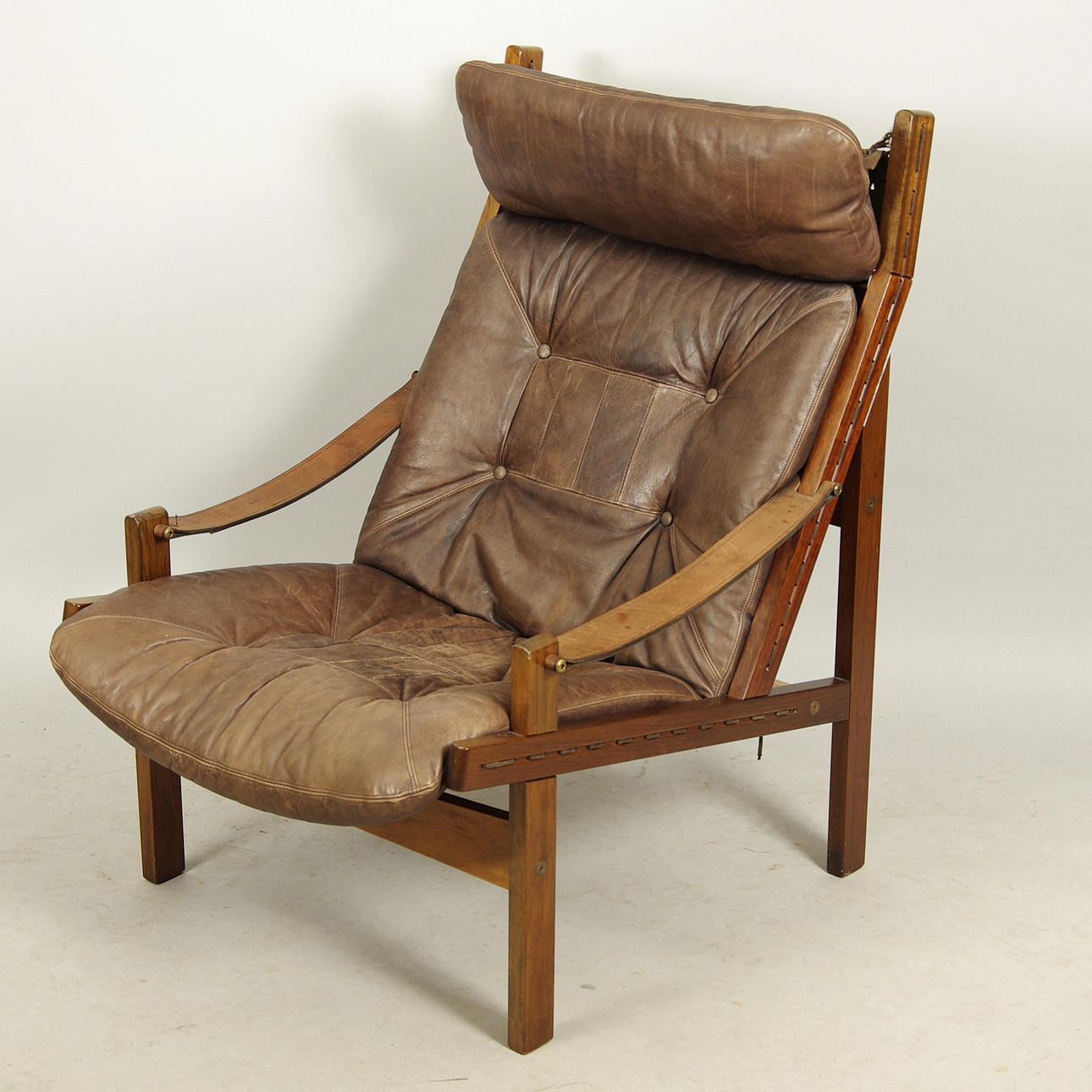 FÅTÖLJ, "Hunter", Torbjörn Afdal för Bruksbo, Norge, 1960-tal.