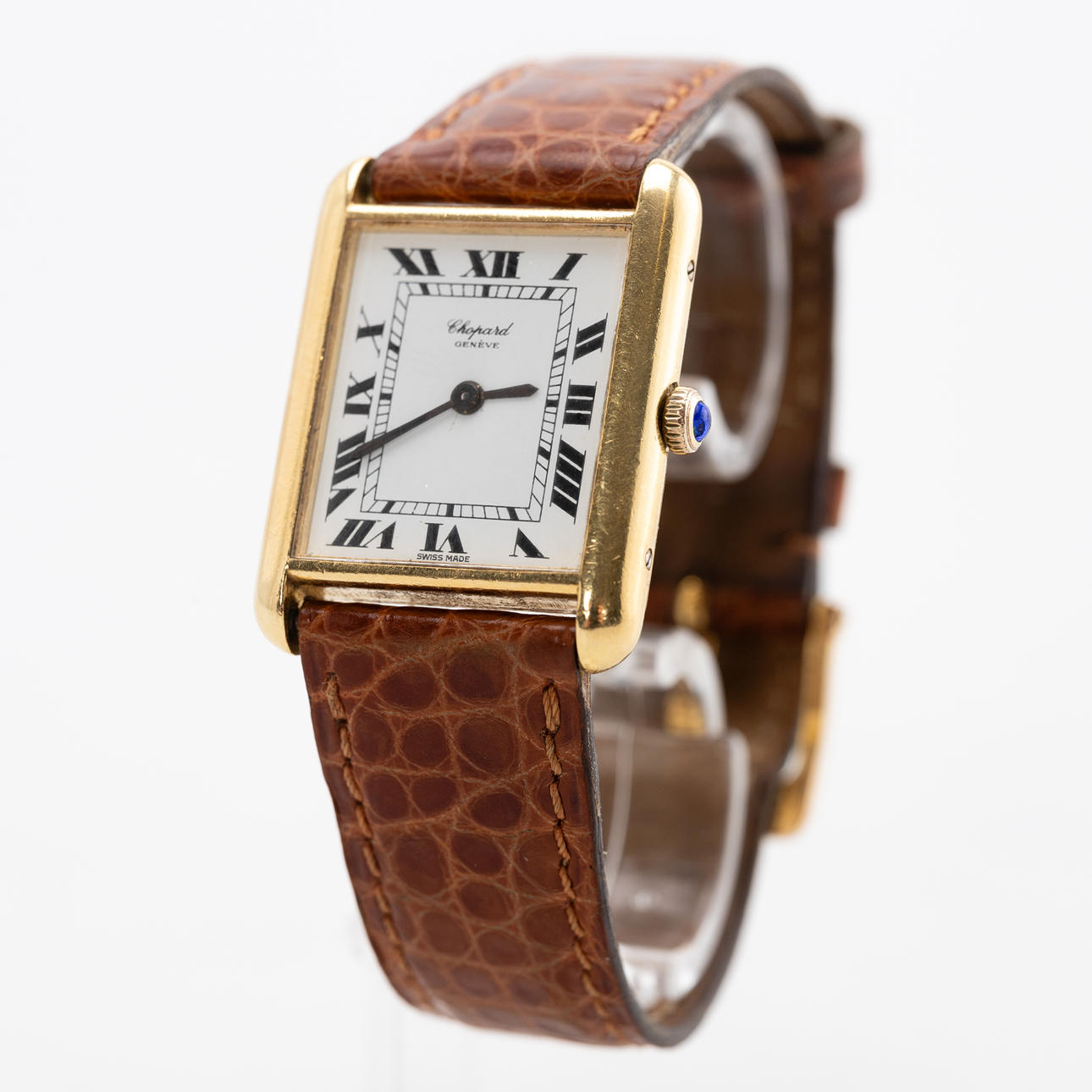 Chopard tank wristwatch.