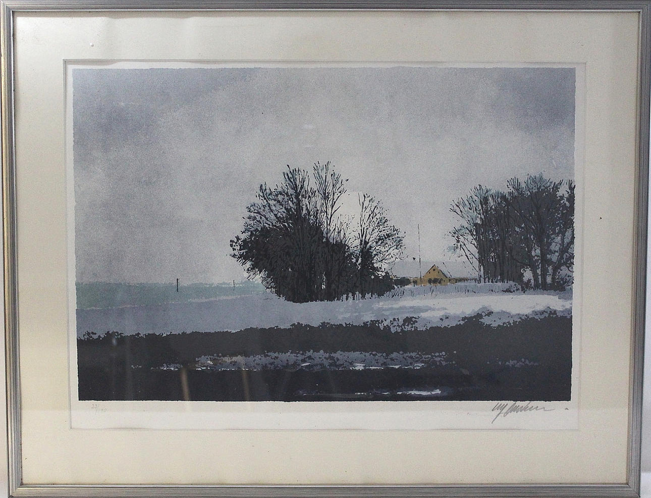 ULF ONSBERG. Litografi,signera och numrerad 23/190.