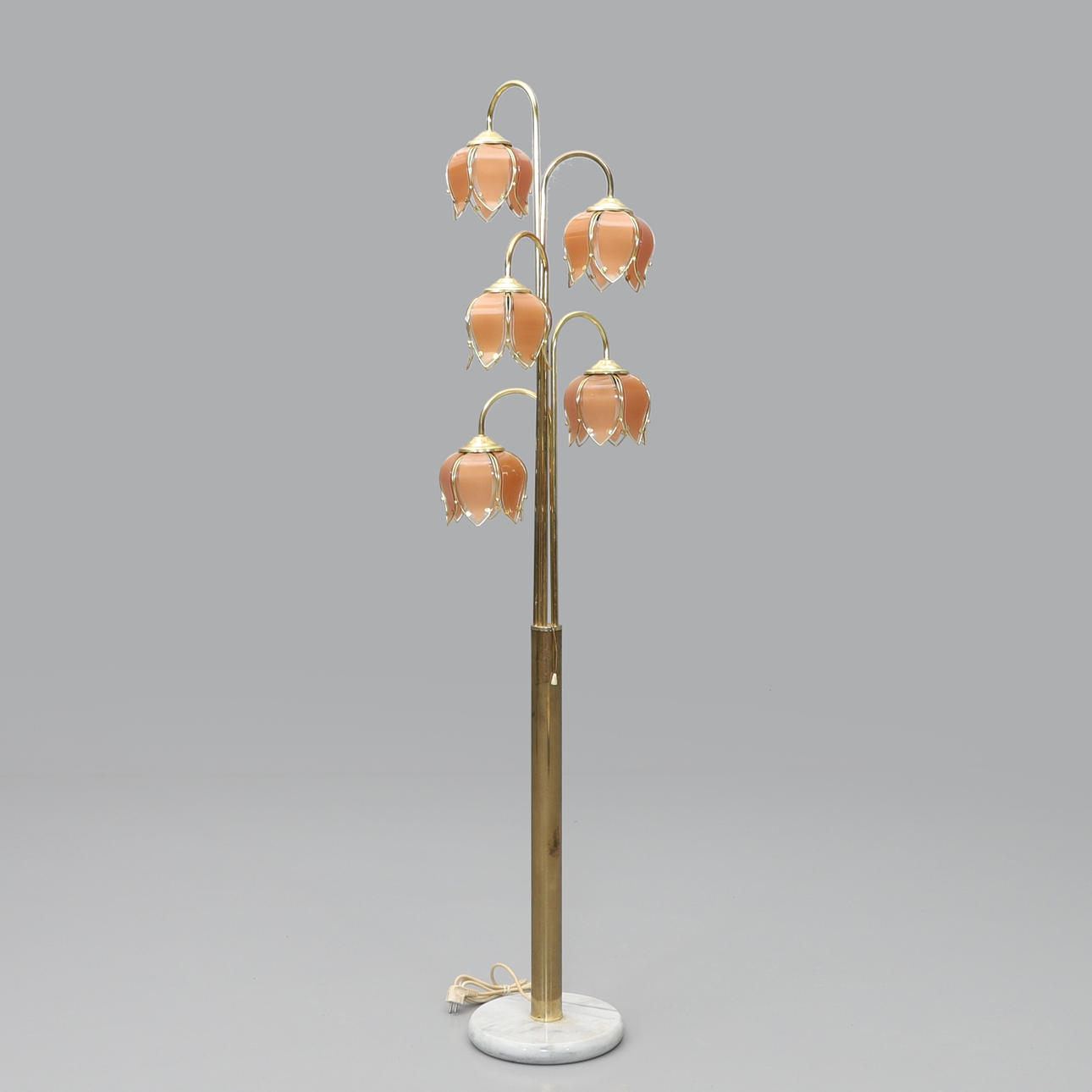 Eine Cottex-Stehlampe, 1980er/90er Jahre.