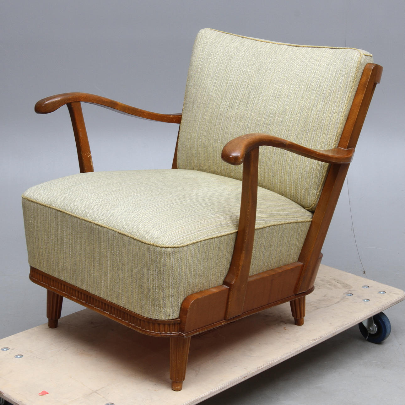 FÅTÖLJ, 1940/50-tal.