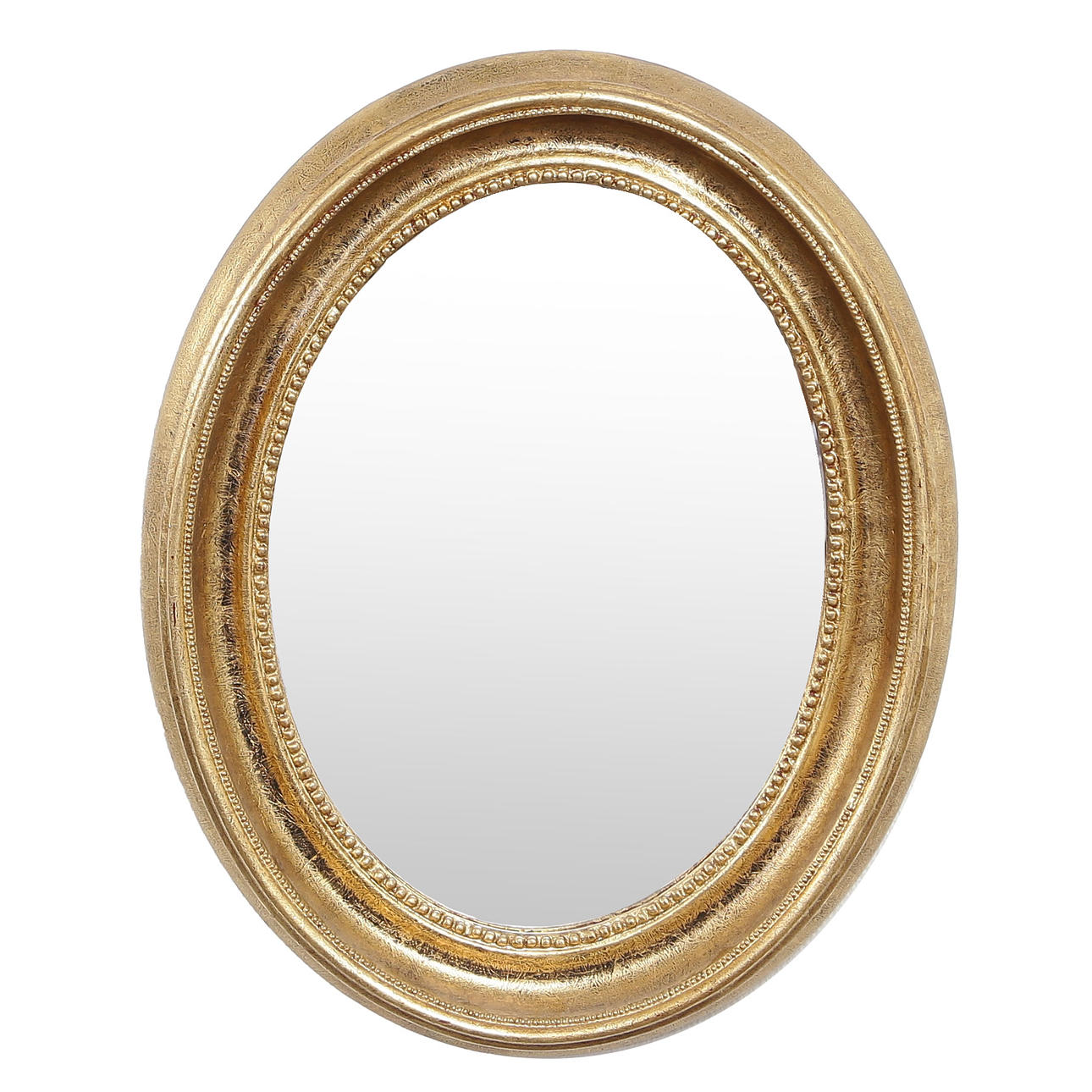 MIRROR, GUSTAVIAN STYLE, GILT, 19TH CENTURY.